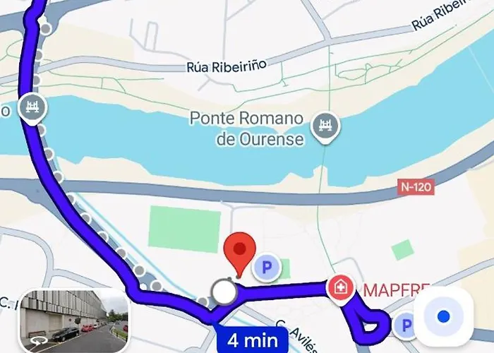 Piso Estacion Termal Garaje Y Aire Acondicionado * Ourense